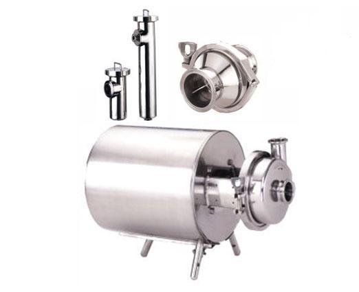 Válvulas, Bombas, Conexões e Tubos em Aço Inox para Instalações Sanitárias
